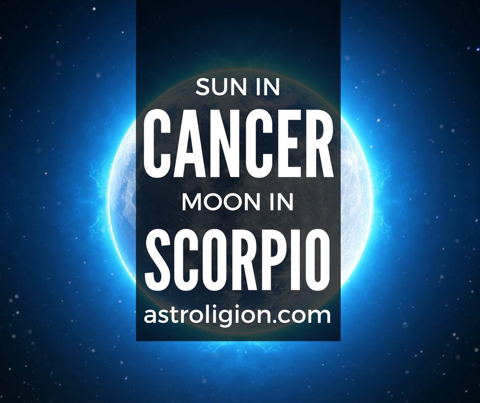 Cancer Sun Scorpio Moon | Astroligion.com