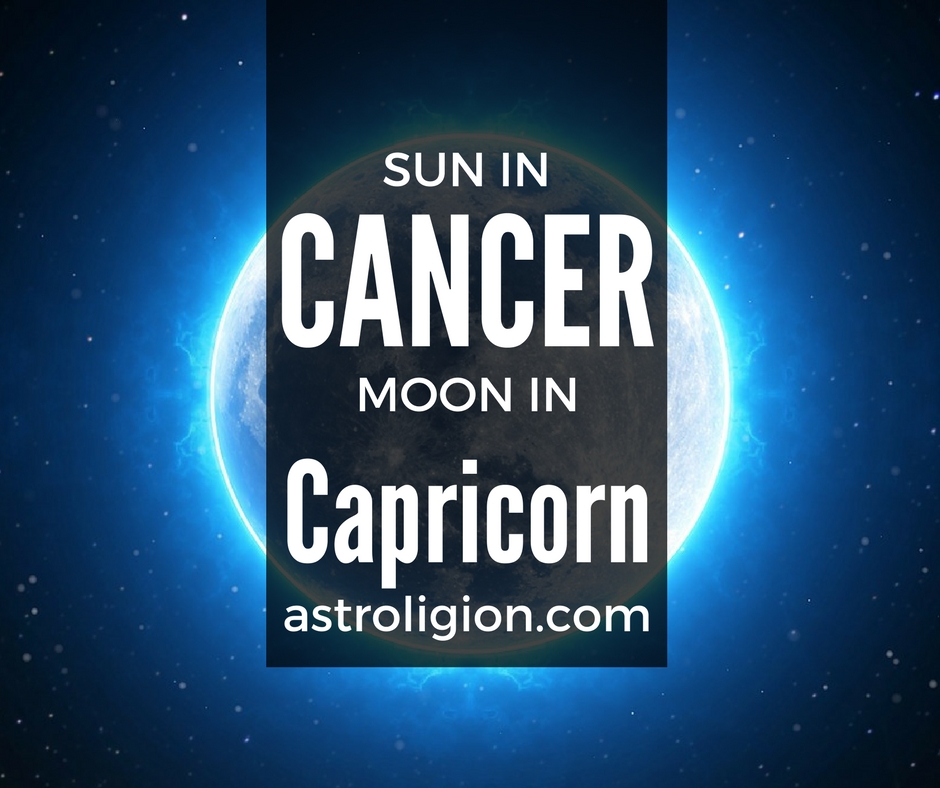 Cancer Sun Capricorn Moon | astroligion.com