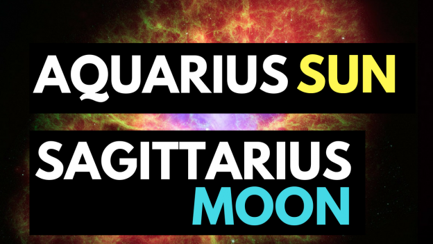aquarius sun sagittarius moon personality