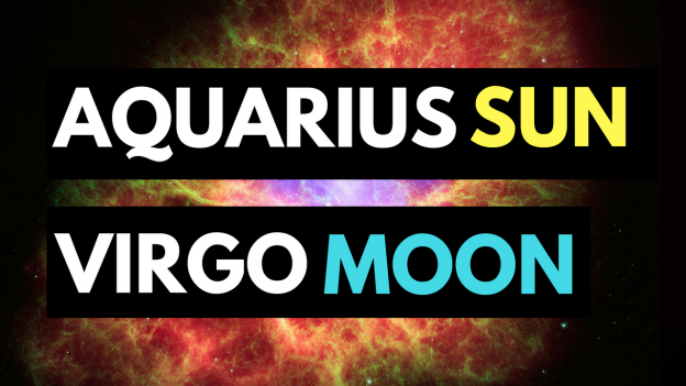 aquarius sun virgo moon personality