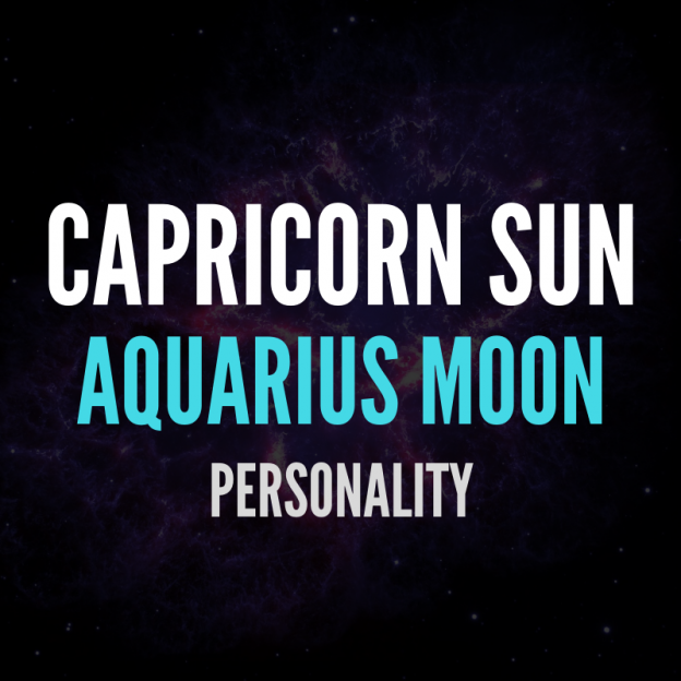 sun in capricorn moon in aquarius