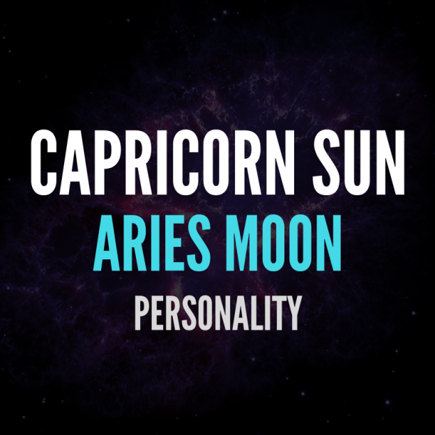 sun in capricorn moon in aries