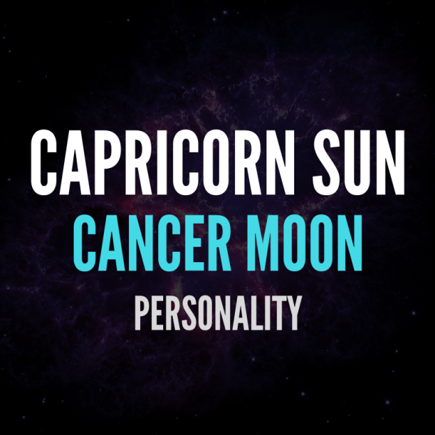 sun in capricorn moon in cancer