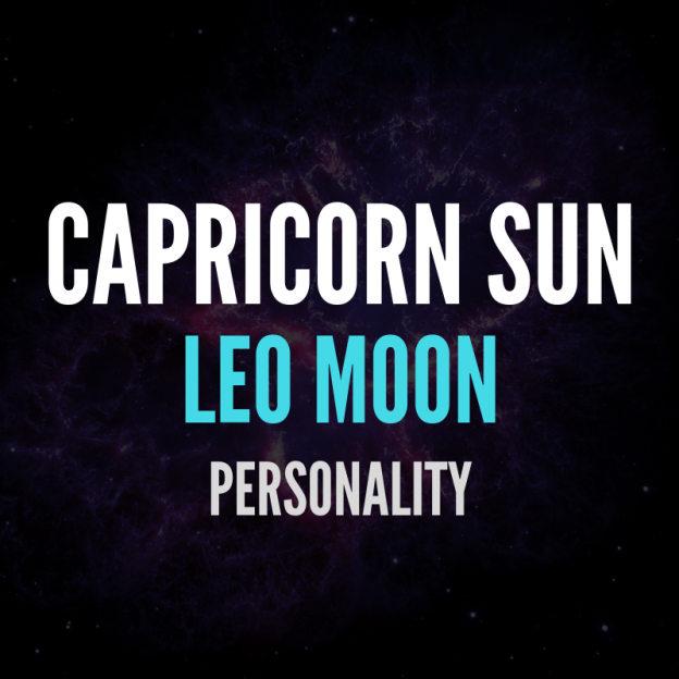 sun in capricorn moon in leo