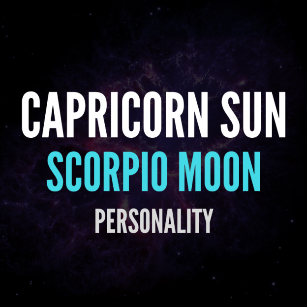 sun in capricorn moon in scorpio