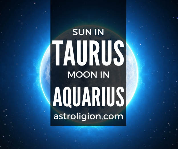 sun in taurus moon in aquarius
