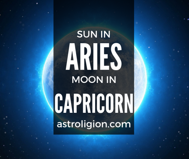 sun in aries moon in capricorn
