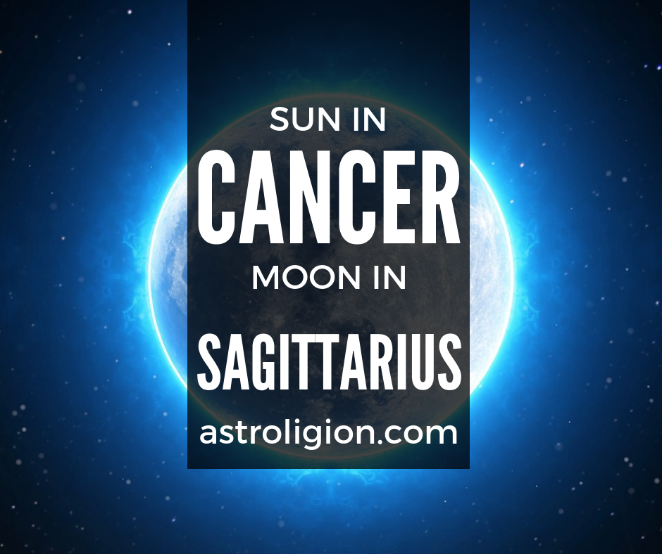 Cancer Sun Sagittarius Moon Personality | astroligion.com