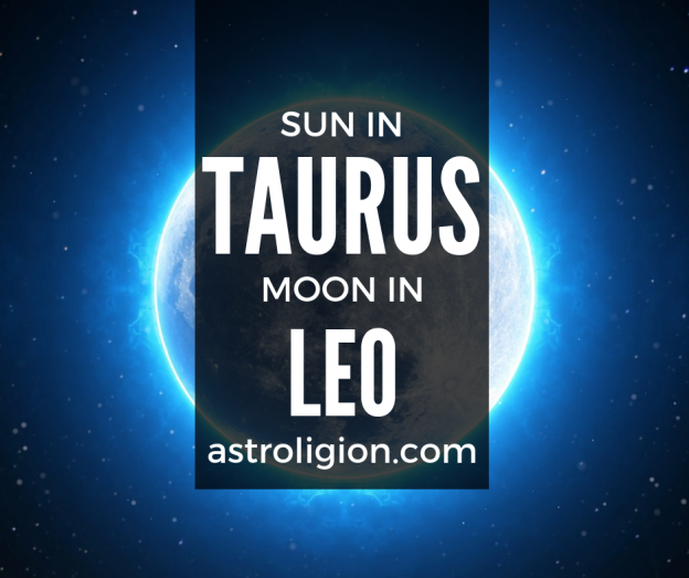 sun in taurus moon in leo