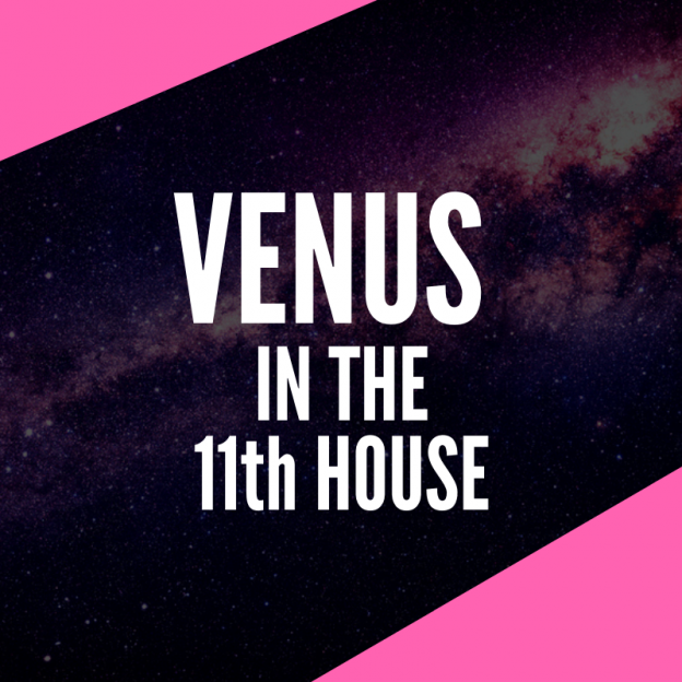 venus in the 11th house