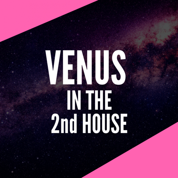 venus in the 2nd house
