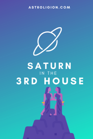 saturn in the 3rd house pinterest