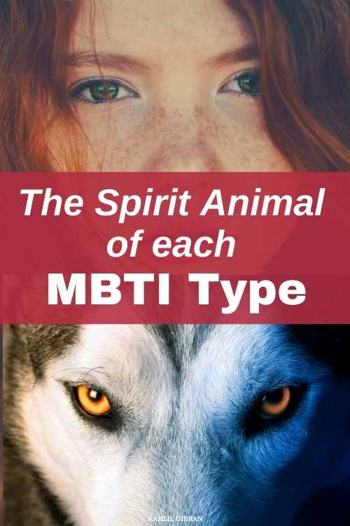 The Spirit animal of each MBTI Type