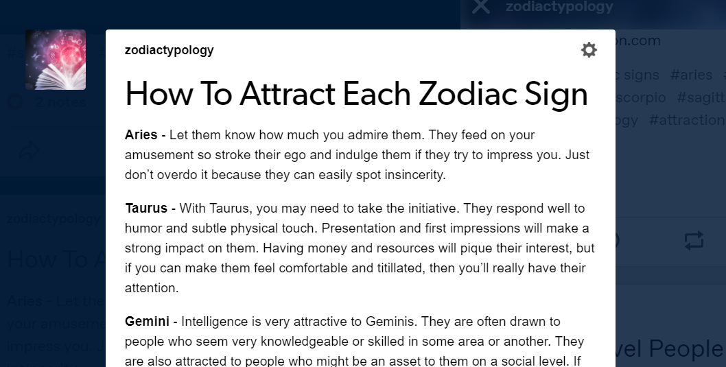 zodiac sign attraction