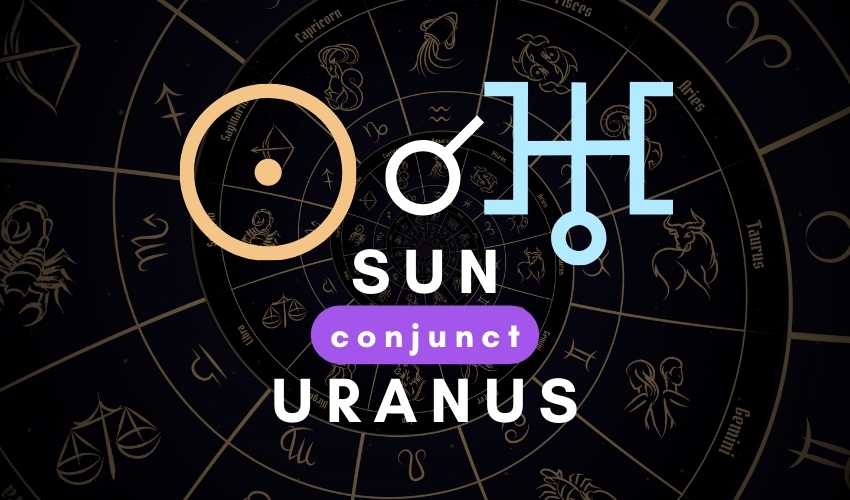 Sun conjunct Uranus Aspect